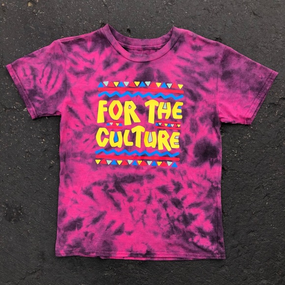 FOR THE CULTURE Tie Dye Tee Mighty Fine NWOT - Picture 7 of 7